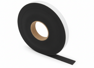 black adhesive foam tape